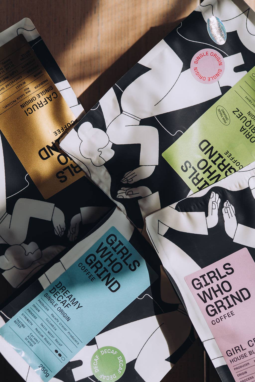 Coffee, Girl Crush blend. El Salvador & Brazil.: Wholebean / 250g