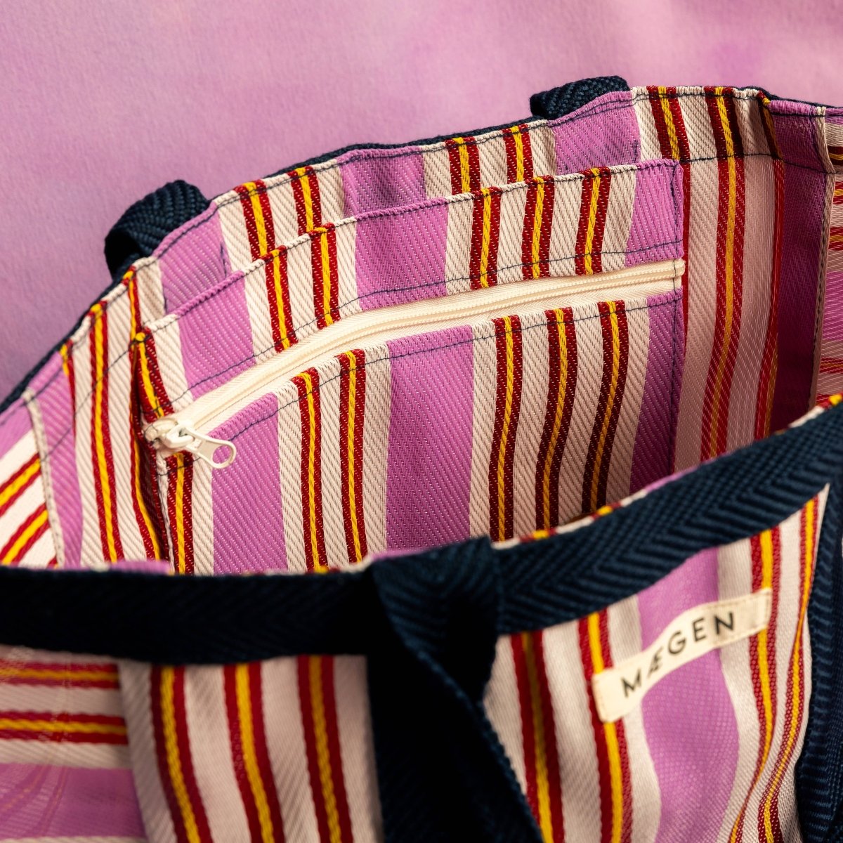 Everywhere Bag | Navy/ Pink/ Red