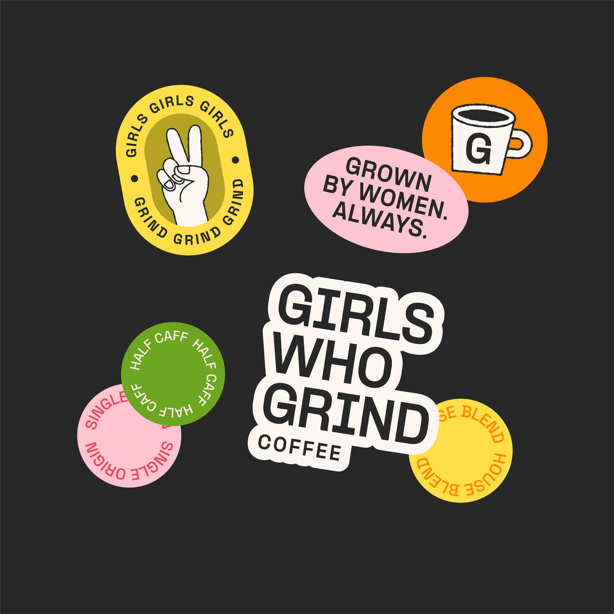Coffee, Oh My Goth blend, dark roast, Brazil & Guatemala.: Wholebean / 250g