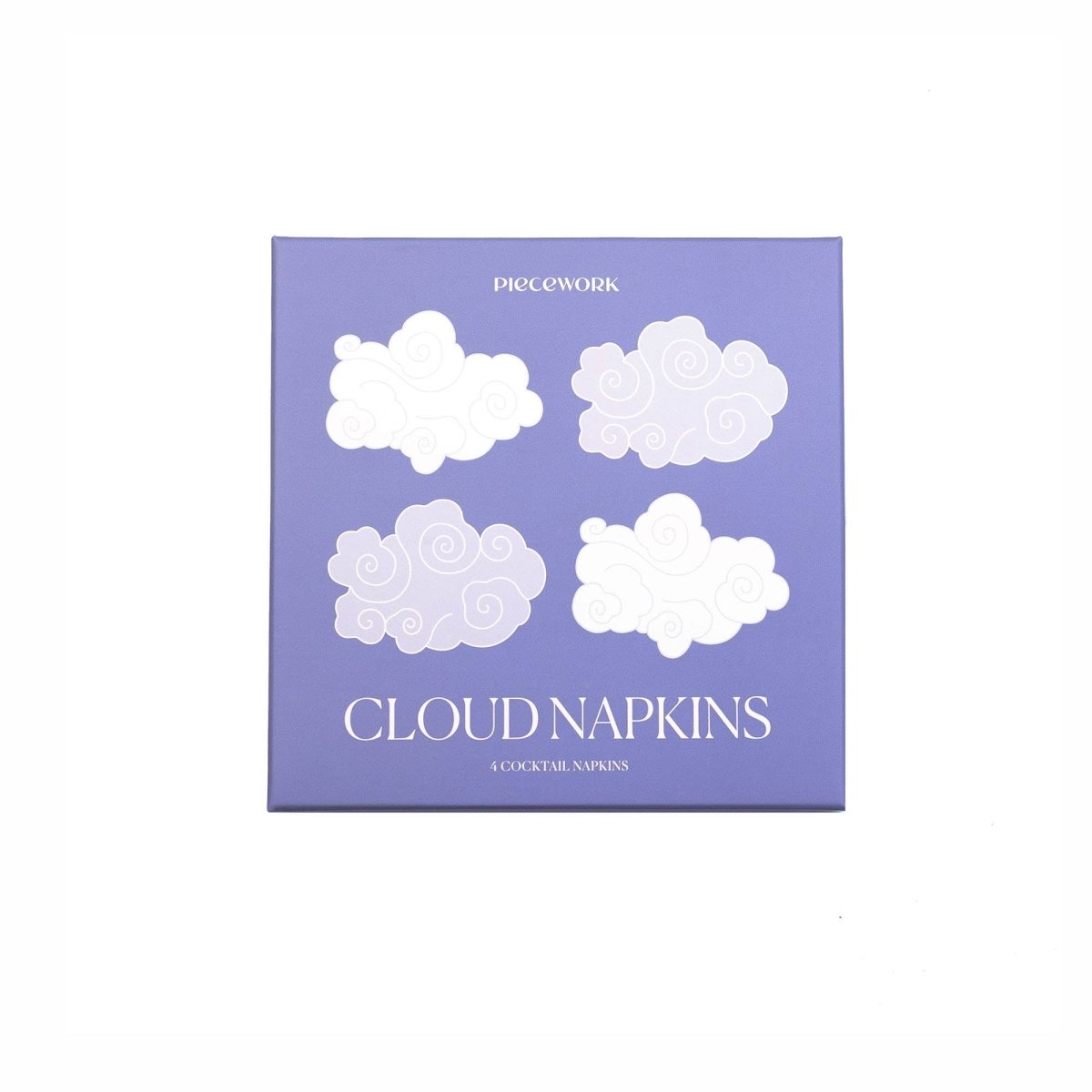 Cloud Cocktail Napkins - Set of 4