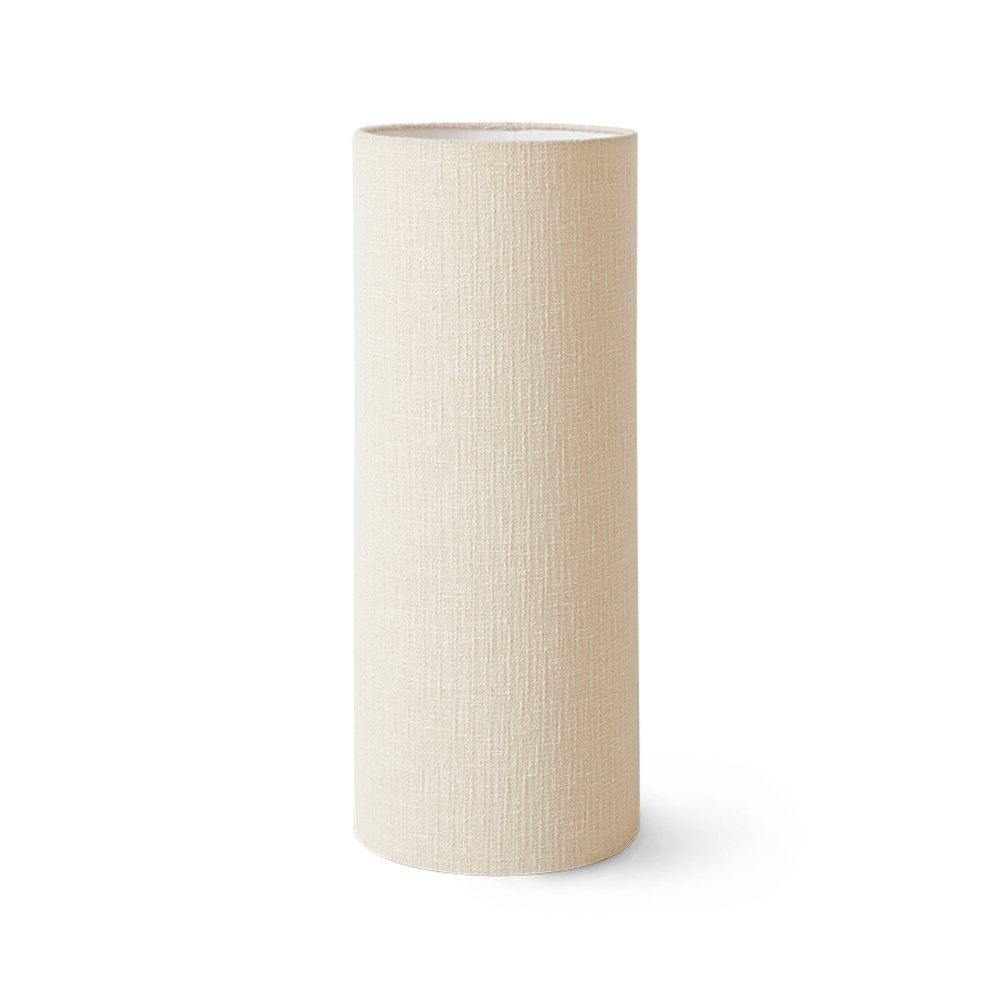 Lamp shade high boucle 33cm x h82cm