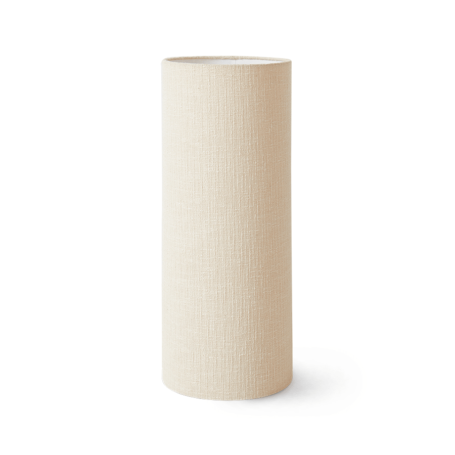 Lampenschirm hoch Bouclé 33cm x H82cm