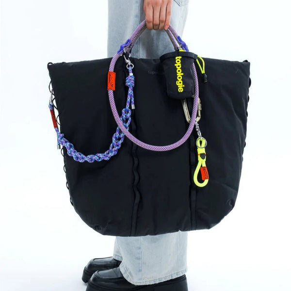 topologie tote bag 　ストラップ topologie summit tote medium moss black and puffer strap