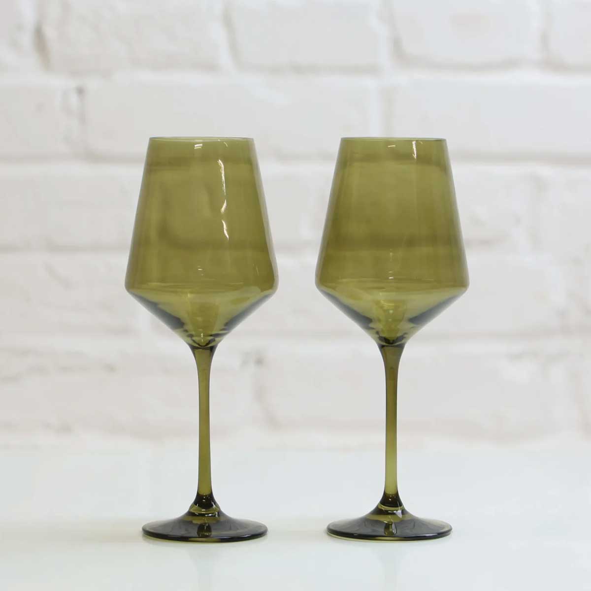 Farbige Weingläser, 2er Set - Shadow Moon