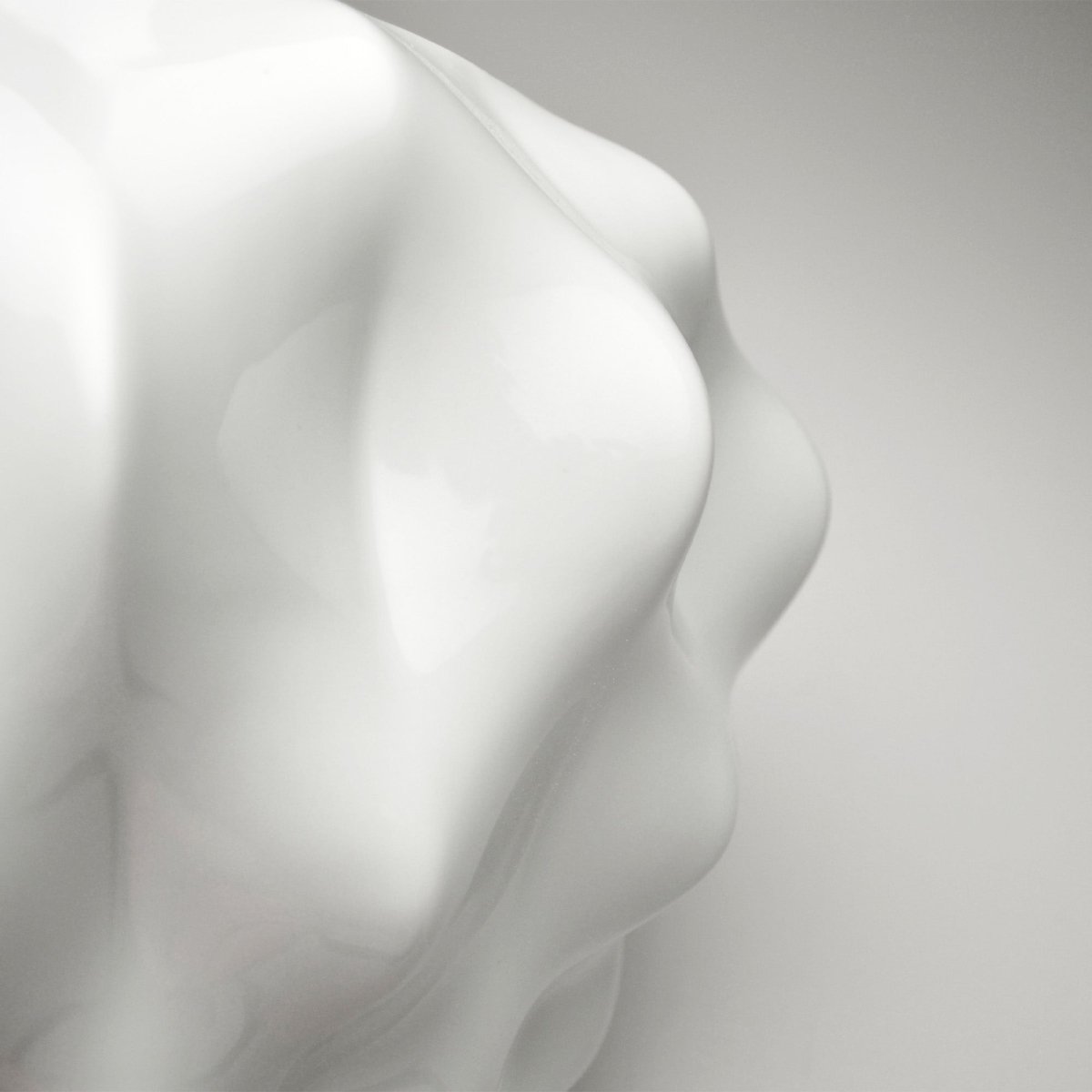 Plissan P Porcelain Vase (h16 cm) - Holaria