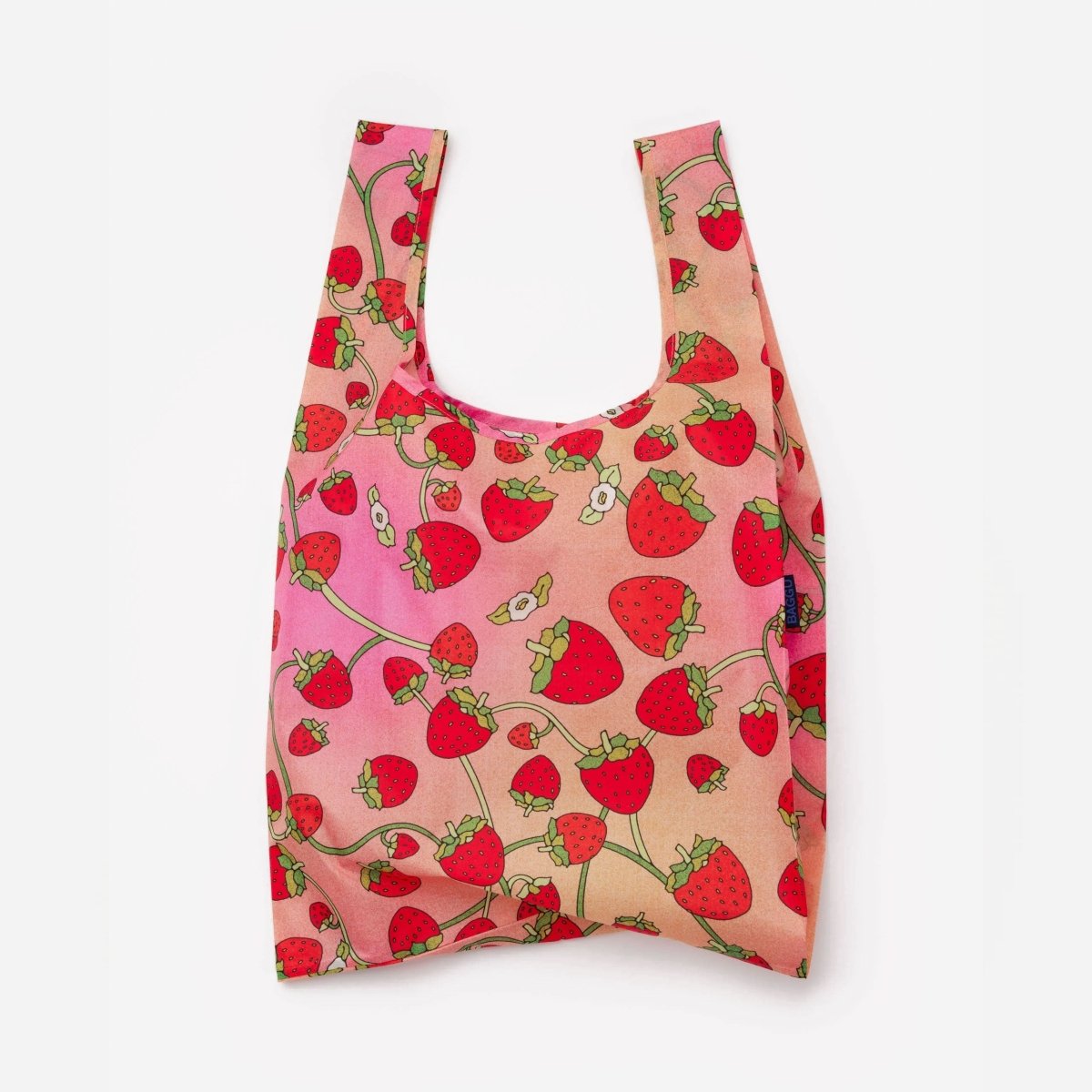 Erdbeerblüten-Baggu-Tasche
