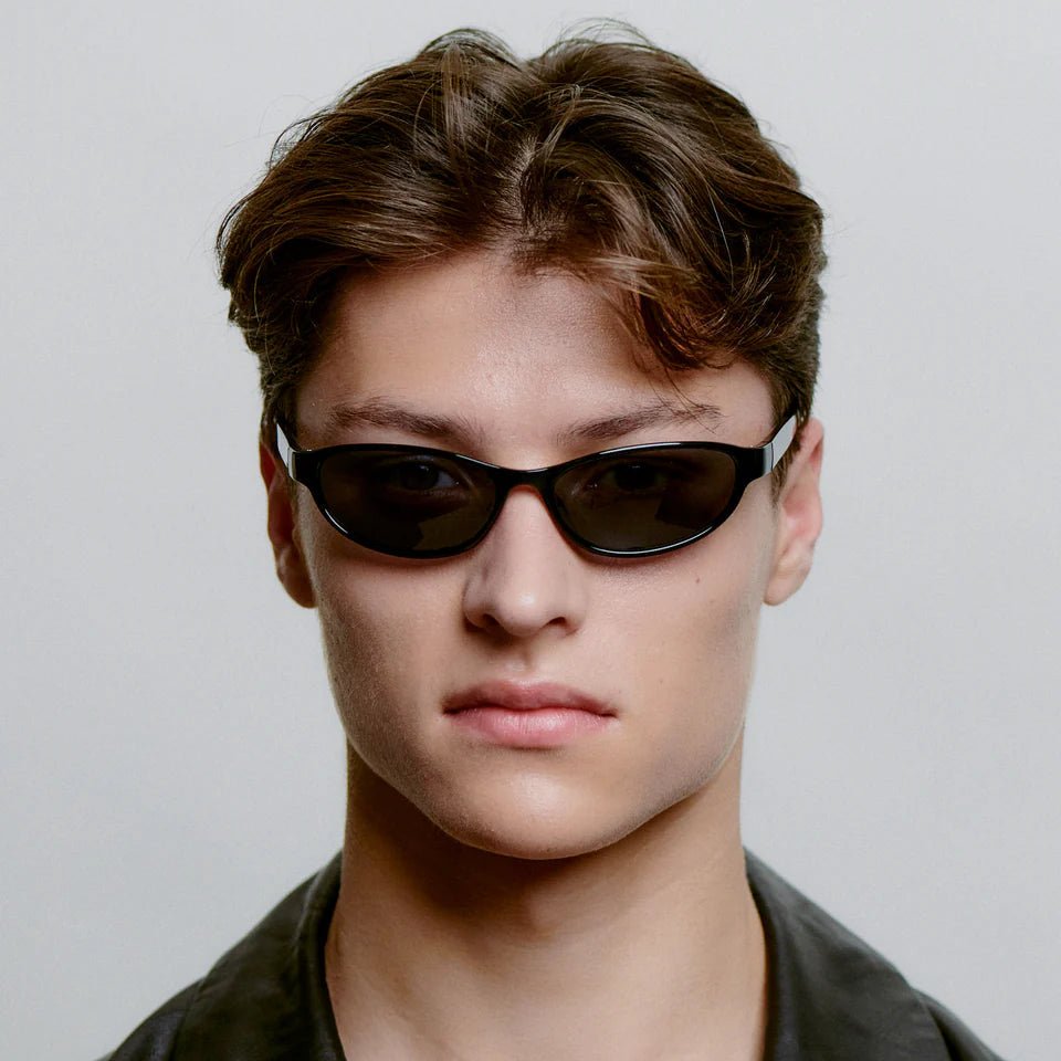 A. Kjaerbede Alexa sunglasses with sleek black frames and tinted lenses, stylish eyewear for sun protection