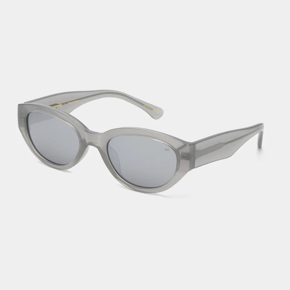 A pair of Winnie sunglasses by A. Kjaerbede featuring stylish frames and tinted lenses, perfect for sun protection and fashion.