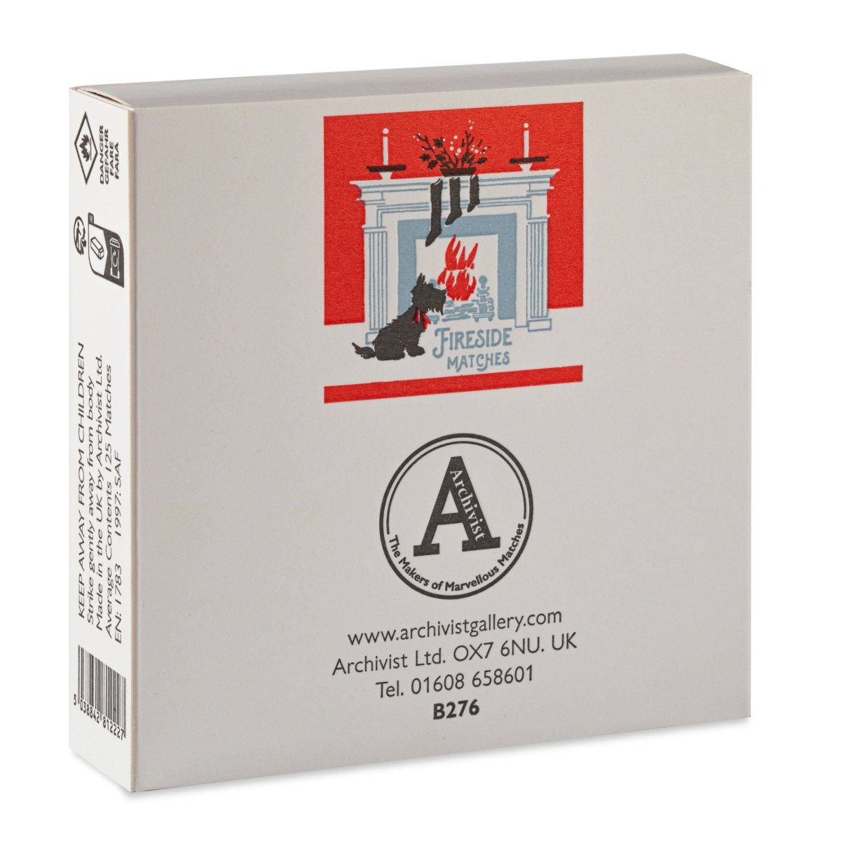 Scotty Dog Fireside - Christmas Safety Matches