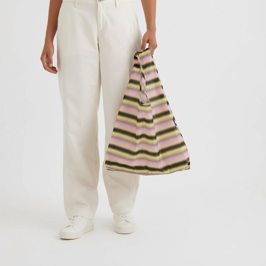 Gradient Pink & Yellow Baggu Bag