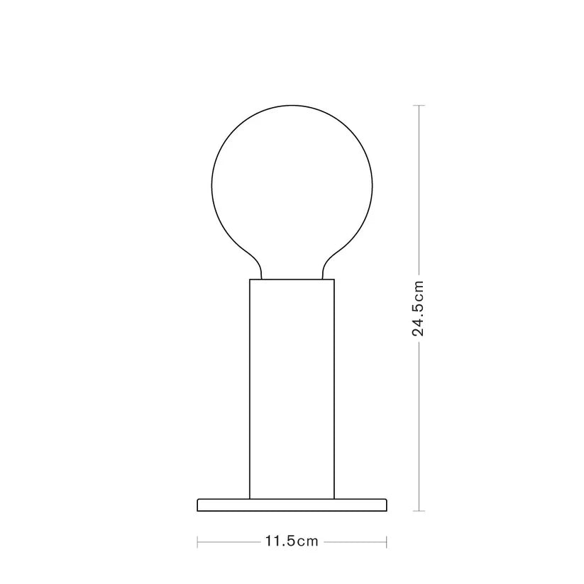 EDGAR Home SOL Lamp in 8 different colors, modern table lamp with sleek design and vibrant color options.