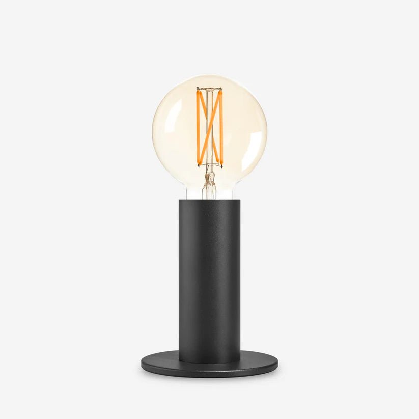 EDGAR Home SOL lamp with eight different color options, modern table lamp featuring a sleek design and vibrant lighting.
