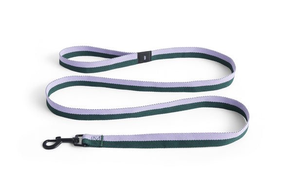 Flat dog leash from HAY with durable nylon material and metal clasp, designed for easy walking and control.