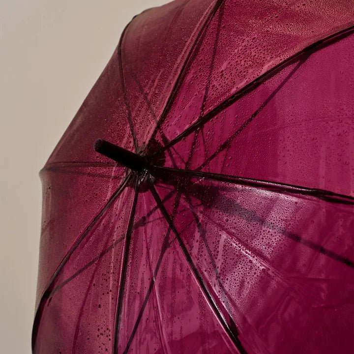 HAY Canopy Umbrella with a sleek, modern design featuring a fabric canopy and sturdy frame, perfect for outdoor shading.