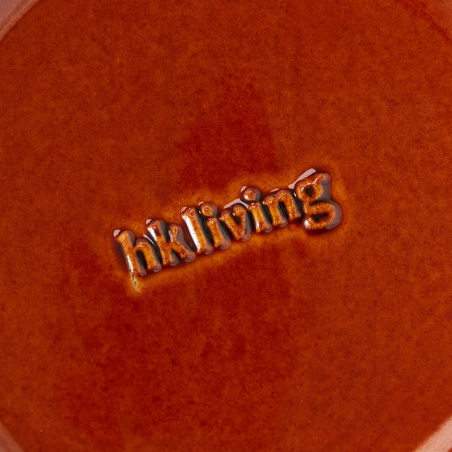 Set of four HKliving 70s Ceramics Noodle Bowls in Seabreeze color, featuring retro-inspired design and vibrant patterns.