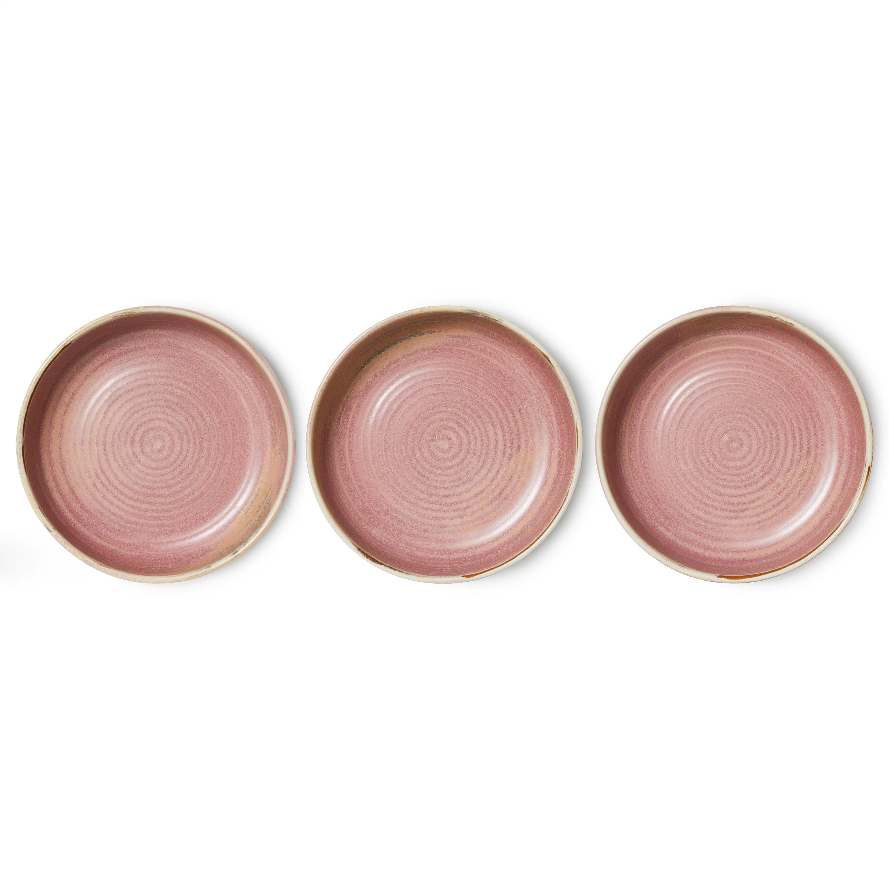Deep Plate - Rustic Pink