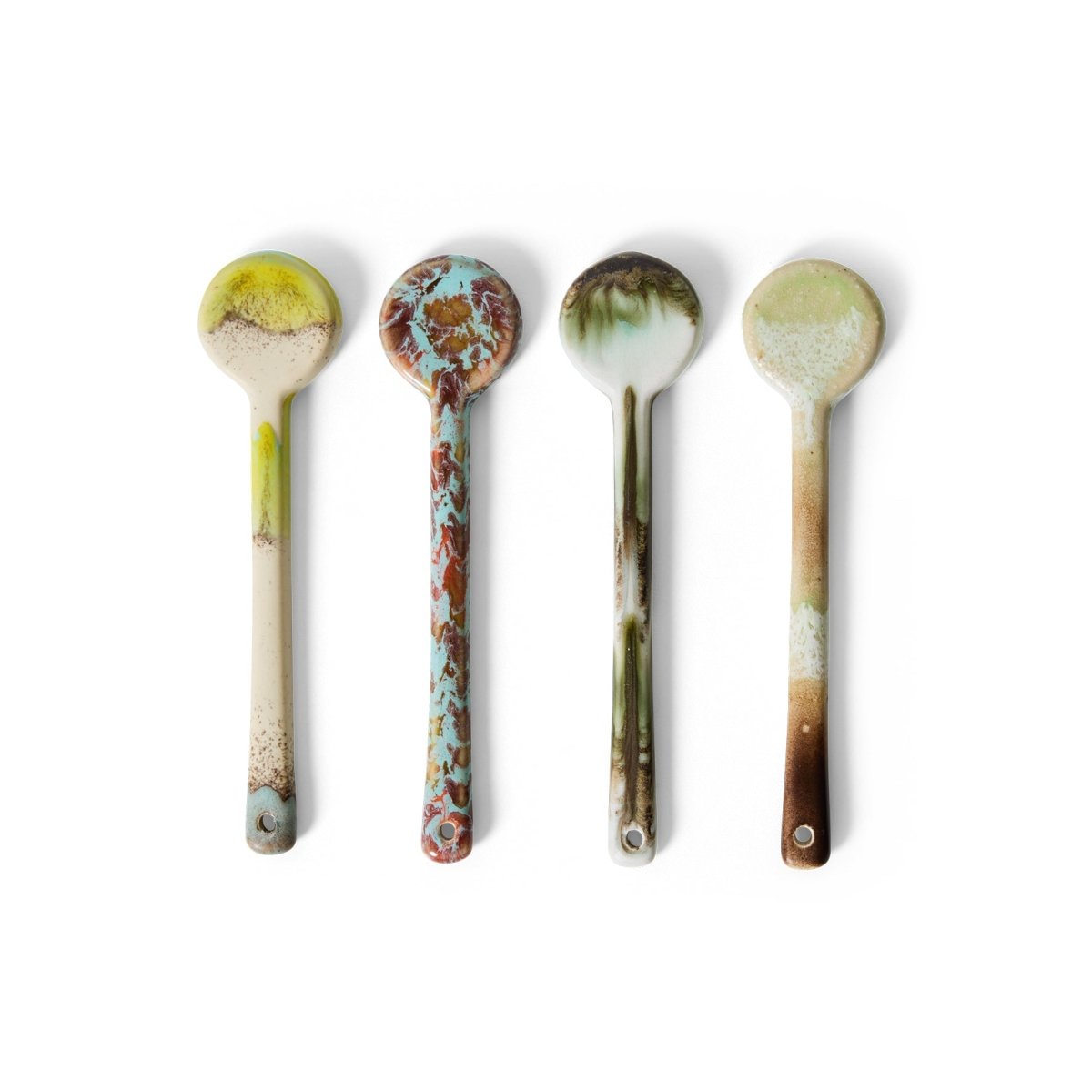70s Ceramics Spoons M (Set of 4) - Blend