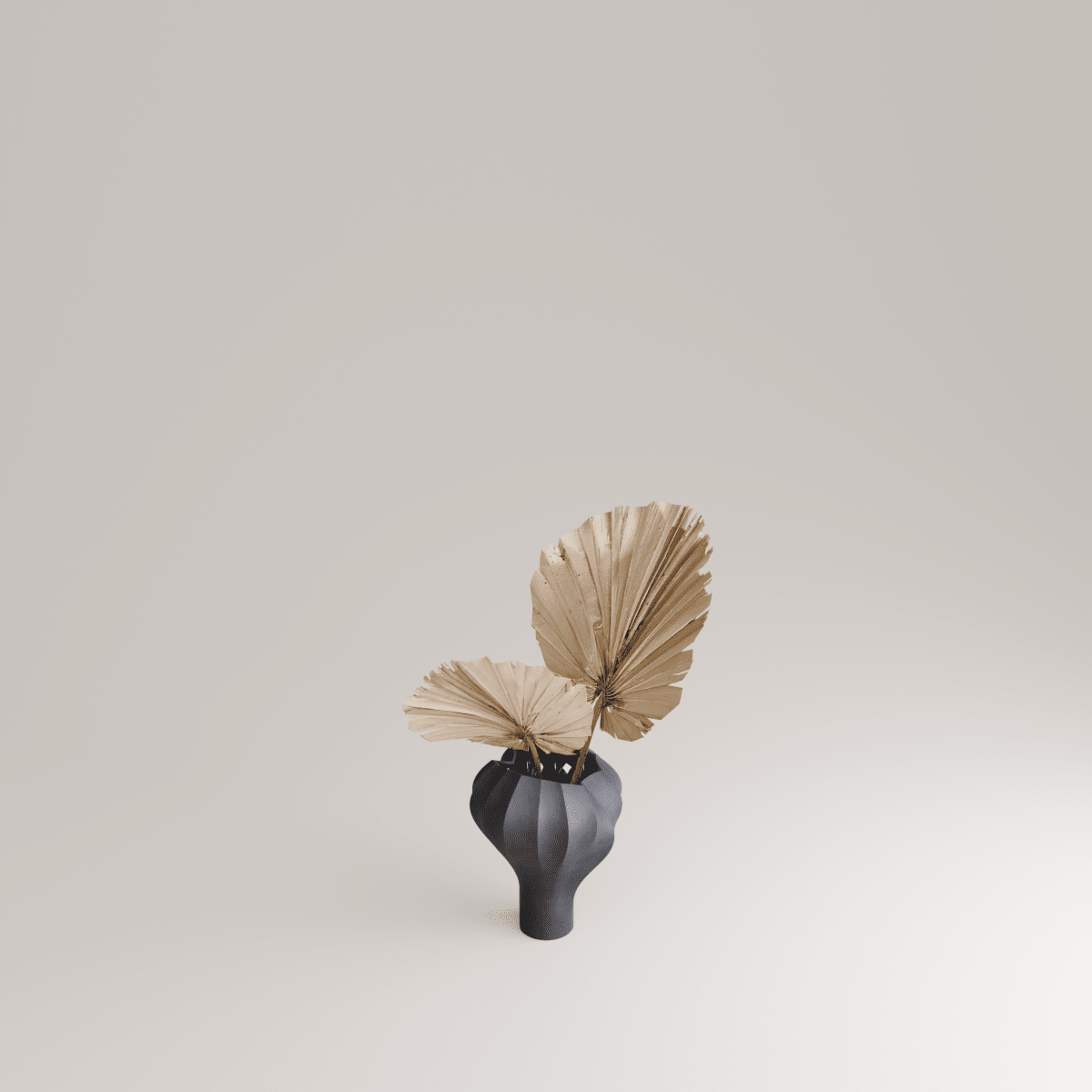 Valise B Porzellan Vase (h20 cm) - Holaria