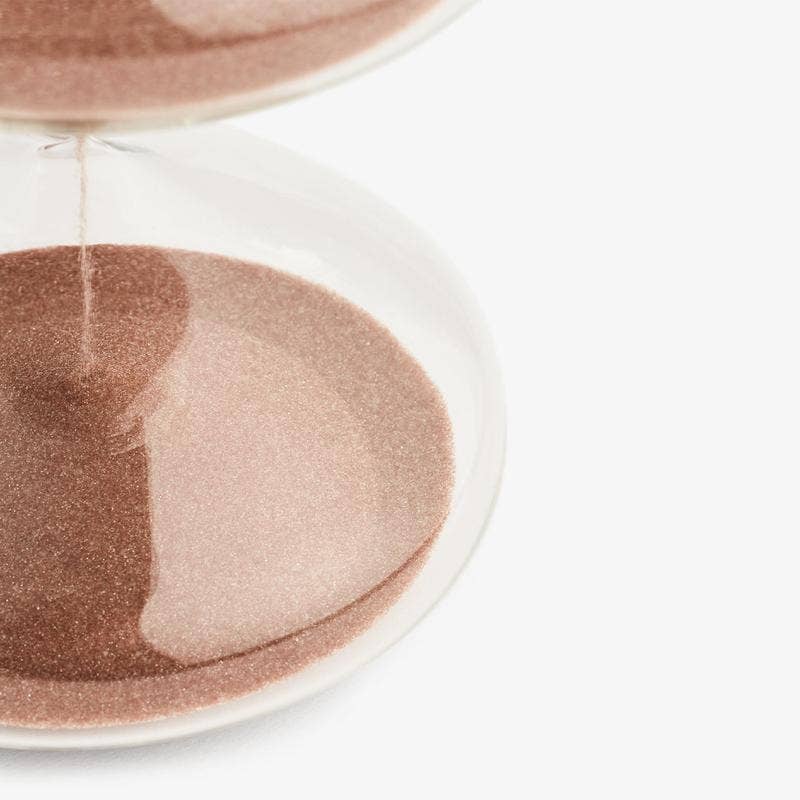 Mindful Focus Sanduhr 30 Minuten, Glas-Sanduhr