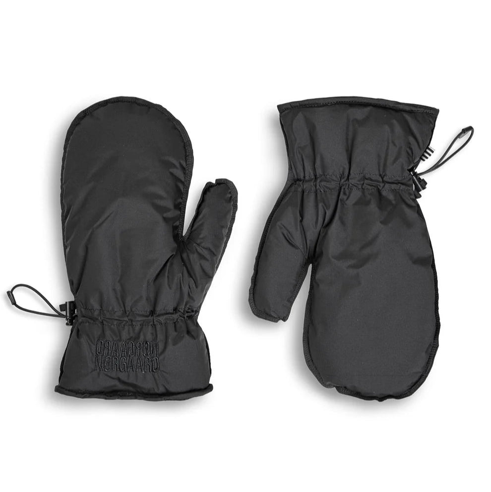 Black Light Ripstop Pillow Glove by Mads Nørgaard, showing the lightweight, padded glove with a sleek, minimal design.