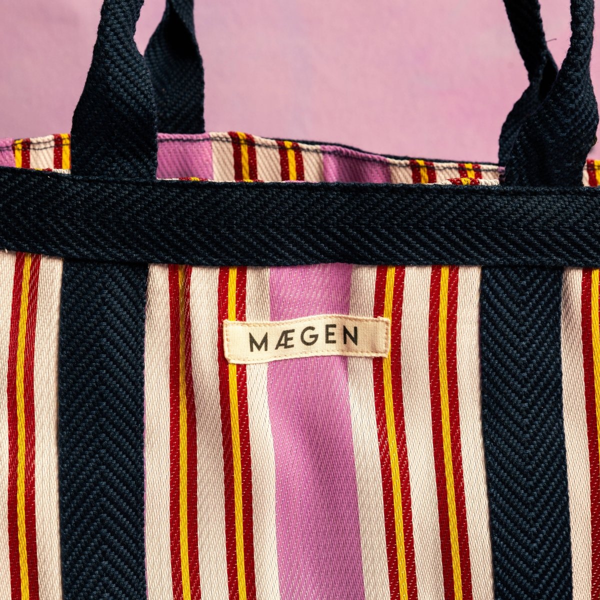 Everywhere Bag | Marineblau/ Rosa/ Rot
