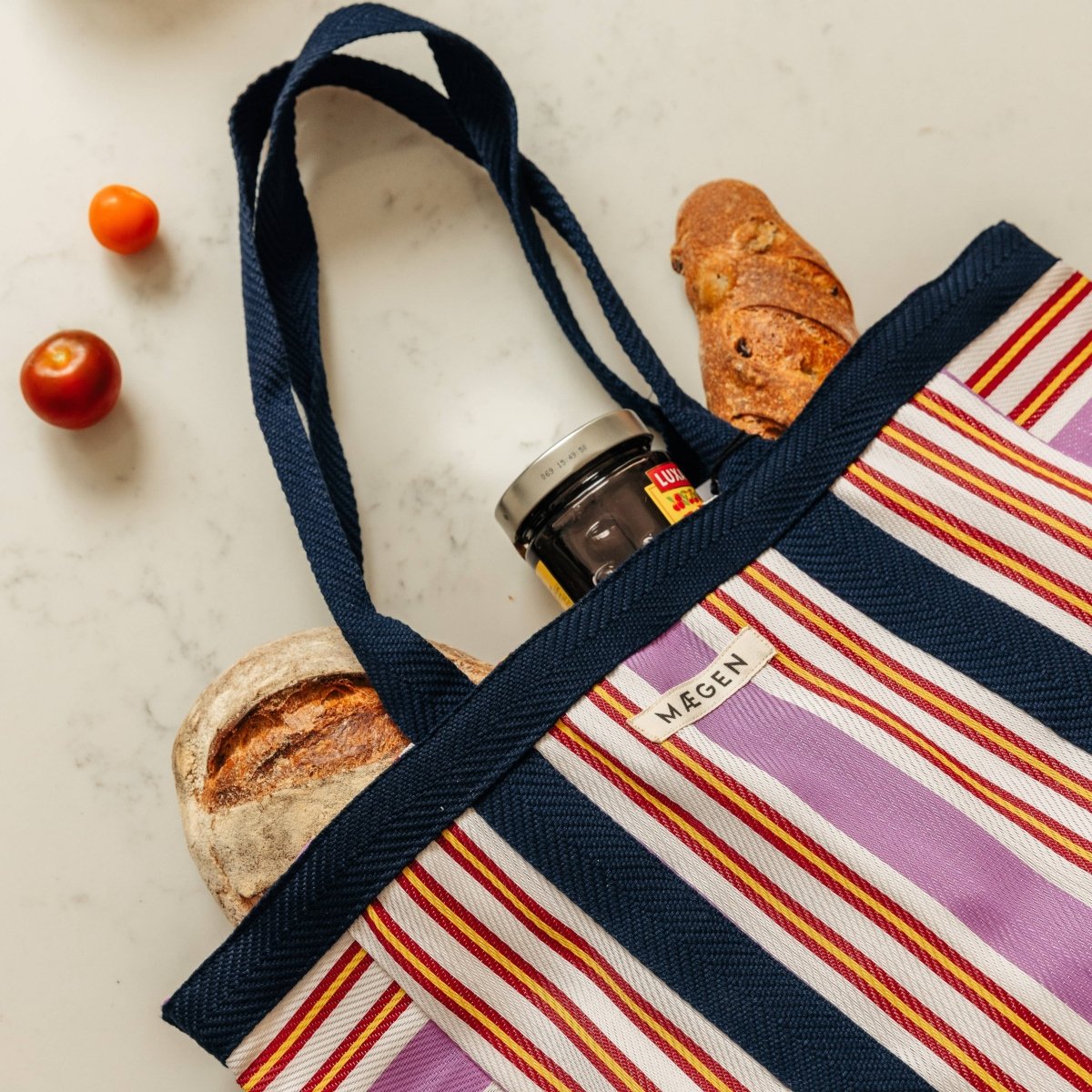 Everywhere Bag | Marineblau/ Rosa/ Rot