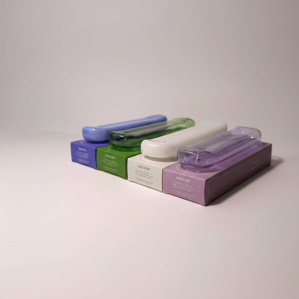 MÆGEN Lilo Incense Holders in Milky Blue, ceramic design with a smooth, glossy finish, perfect for holding incense sticks.