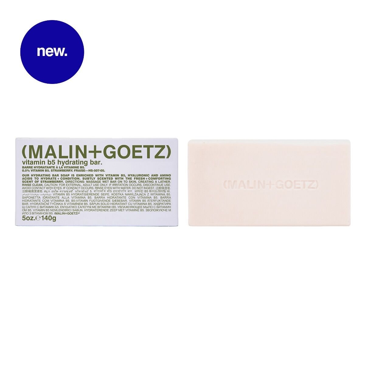 Vitamin B5 Hydrating Soap Bar - Strawberry