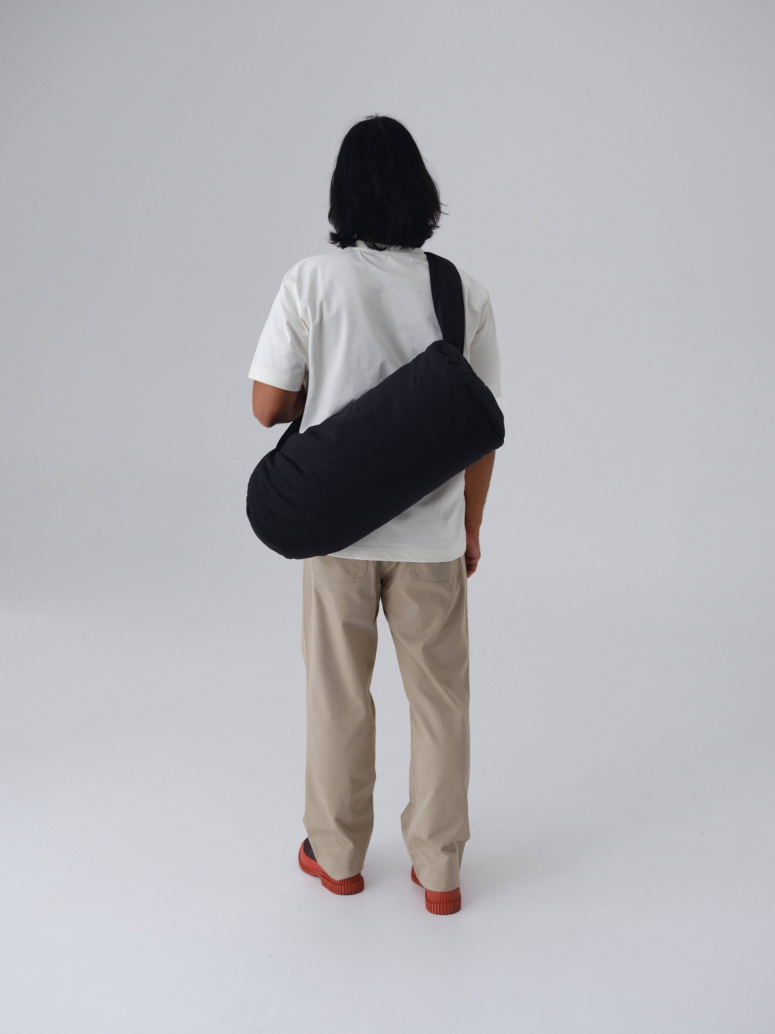 Puffy Duffle Bag: Black