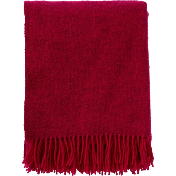 Klippan "Gotland" Decke / Überwurf - Rosa