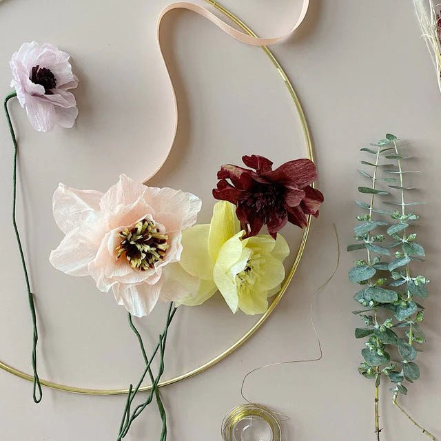 Paper Flower, Poppy - Nude
