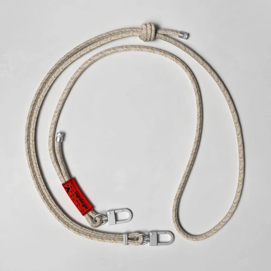 Topologie 6.0mm rope strap showing textured braided design and durable material for versatile use.