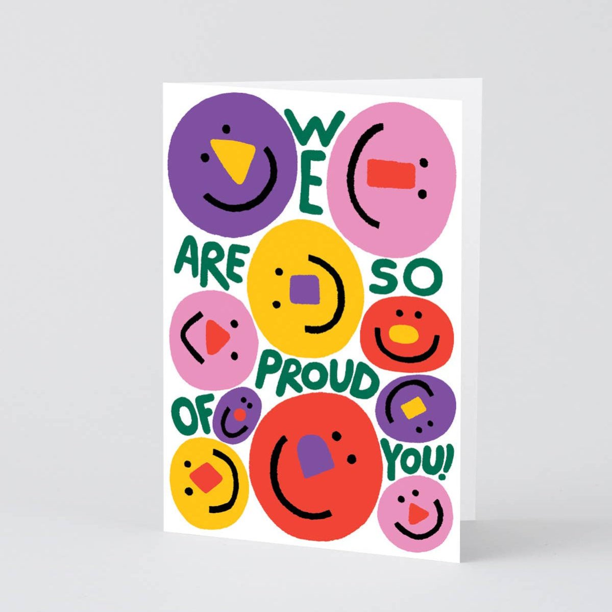 Grußkarte „We Are So Proud Of You“