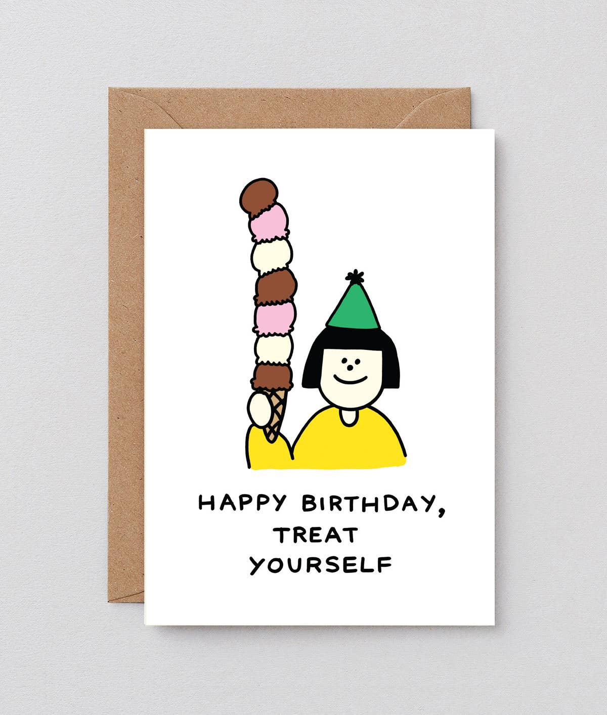 Glückwunschkarte „HB Treat Yourself“