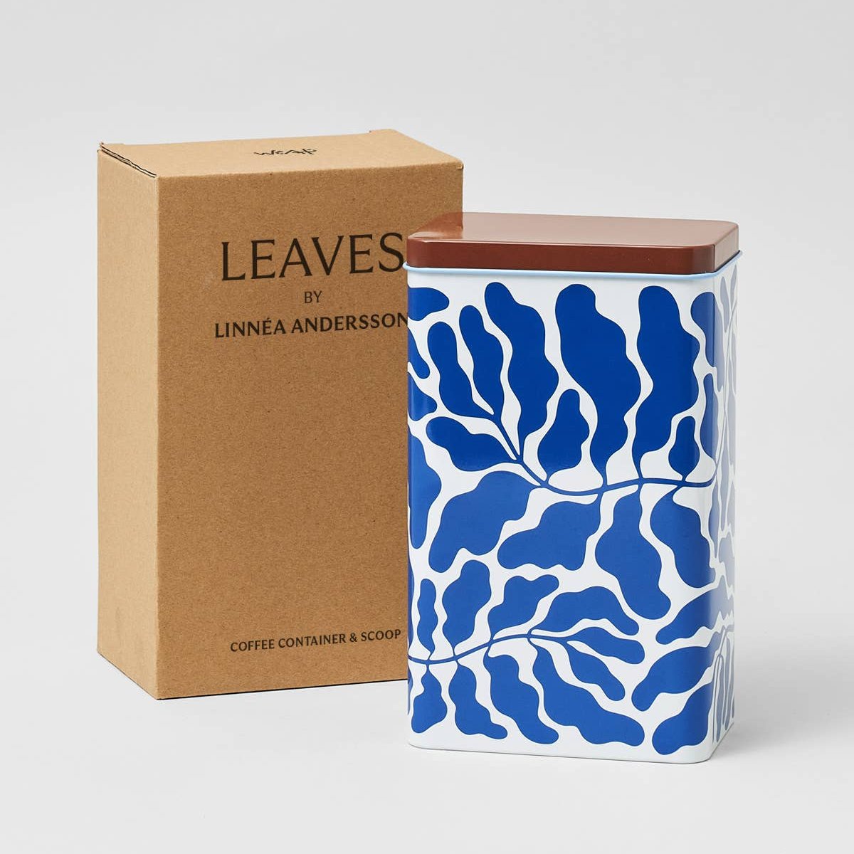'Leaves' Coffee Tin