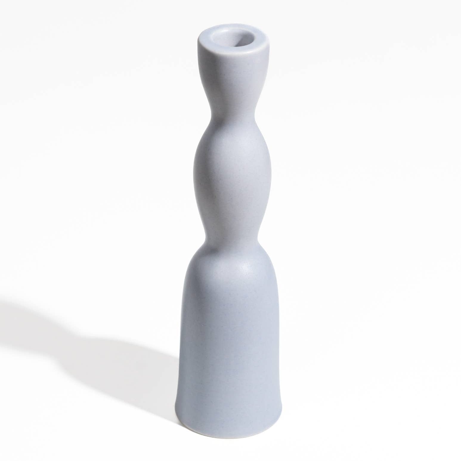 Hoher Wave-Kerzenhalter - Lilac