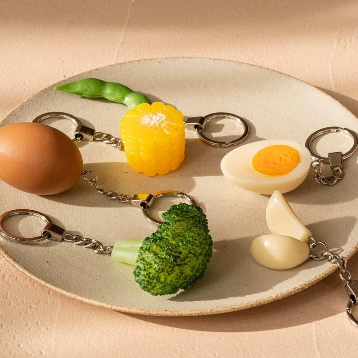 Maiskolben Schlüsselanhänger