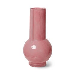 Vase Glas Flamingo Pink