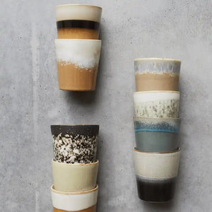 70s Kaffeetasse aus Keramik 