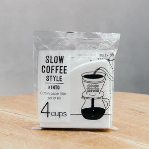 SCS Kaffeefilter Baumwollpapier  4 Tassen