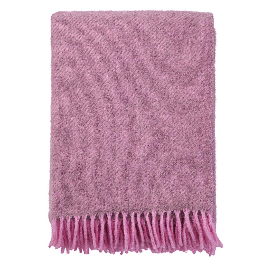 Gotland Decke / Überwurf - Rosa