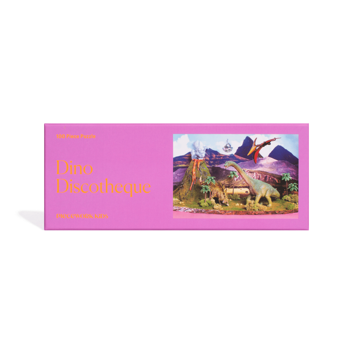 Dino Disco 100-Teile-Puzzle