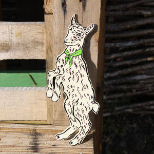 GOAT Bookmark: Cream