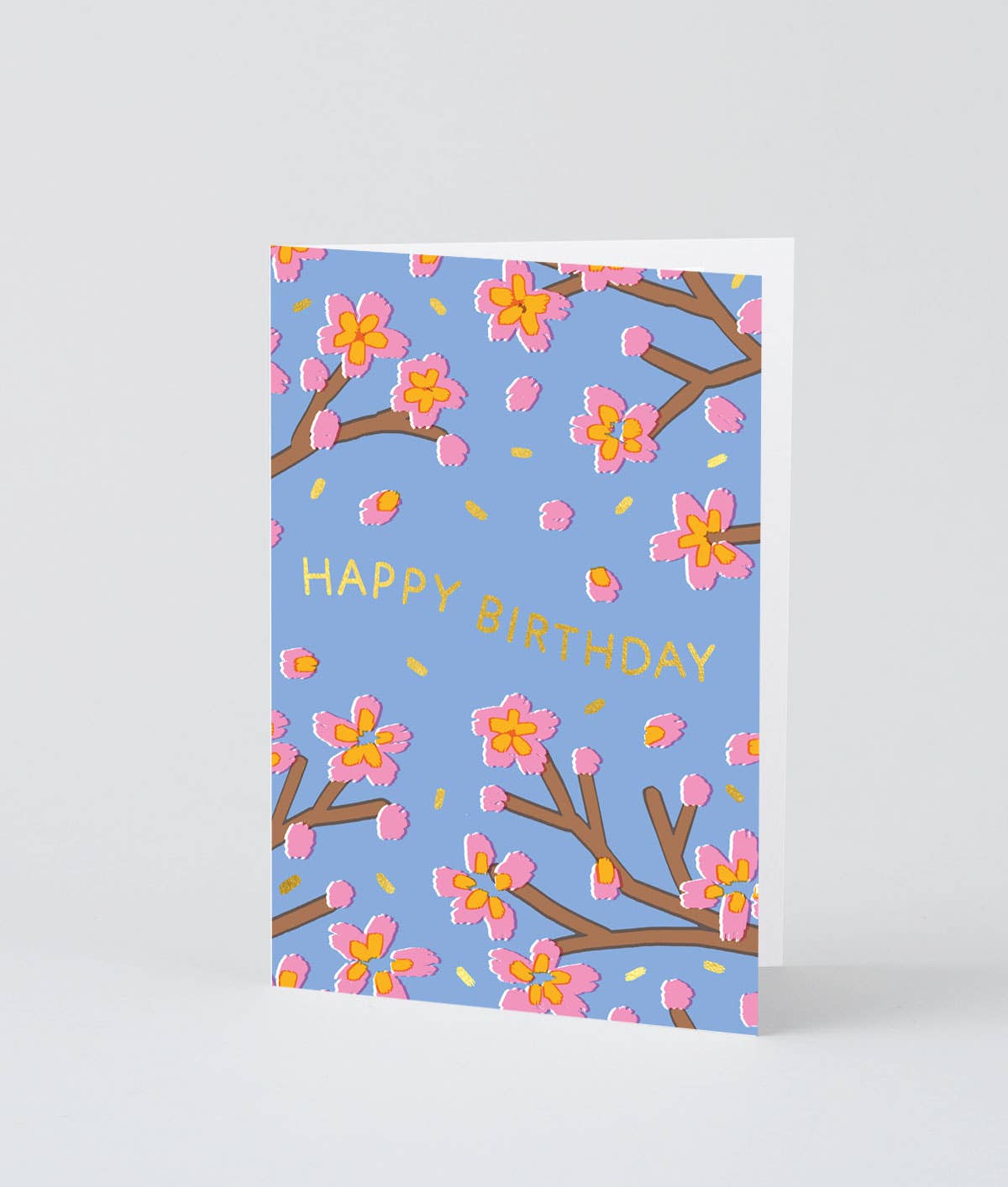 Happy Birthday Blossoms' Greetings Card