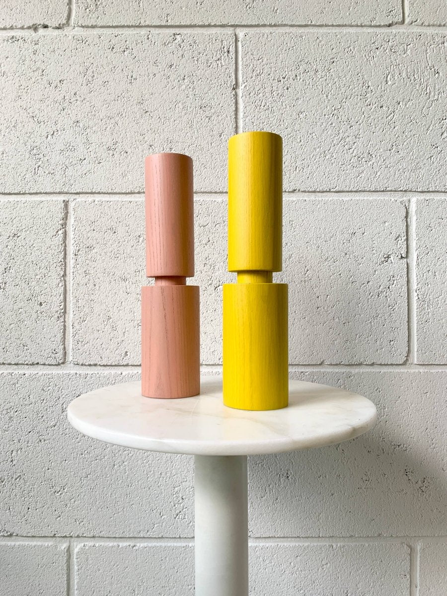 HOVE wood salt or pepper mill: Forest Green Ash