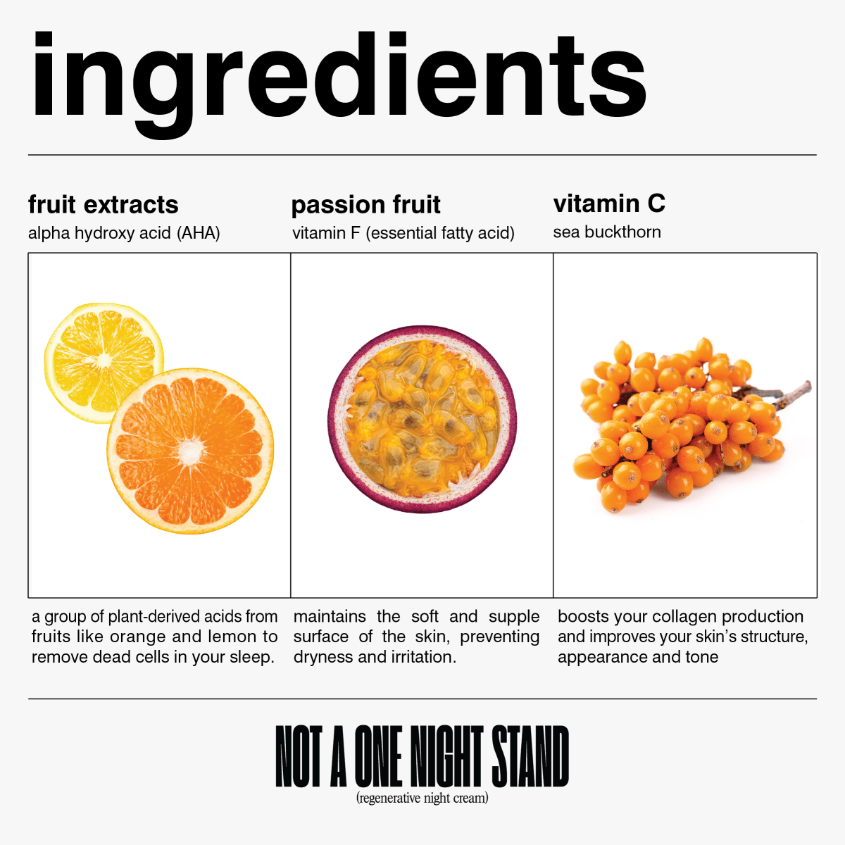 Not a one night stand - Night Cream