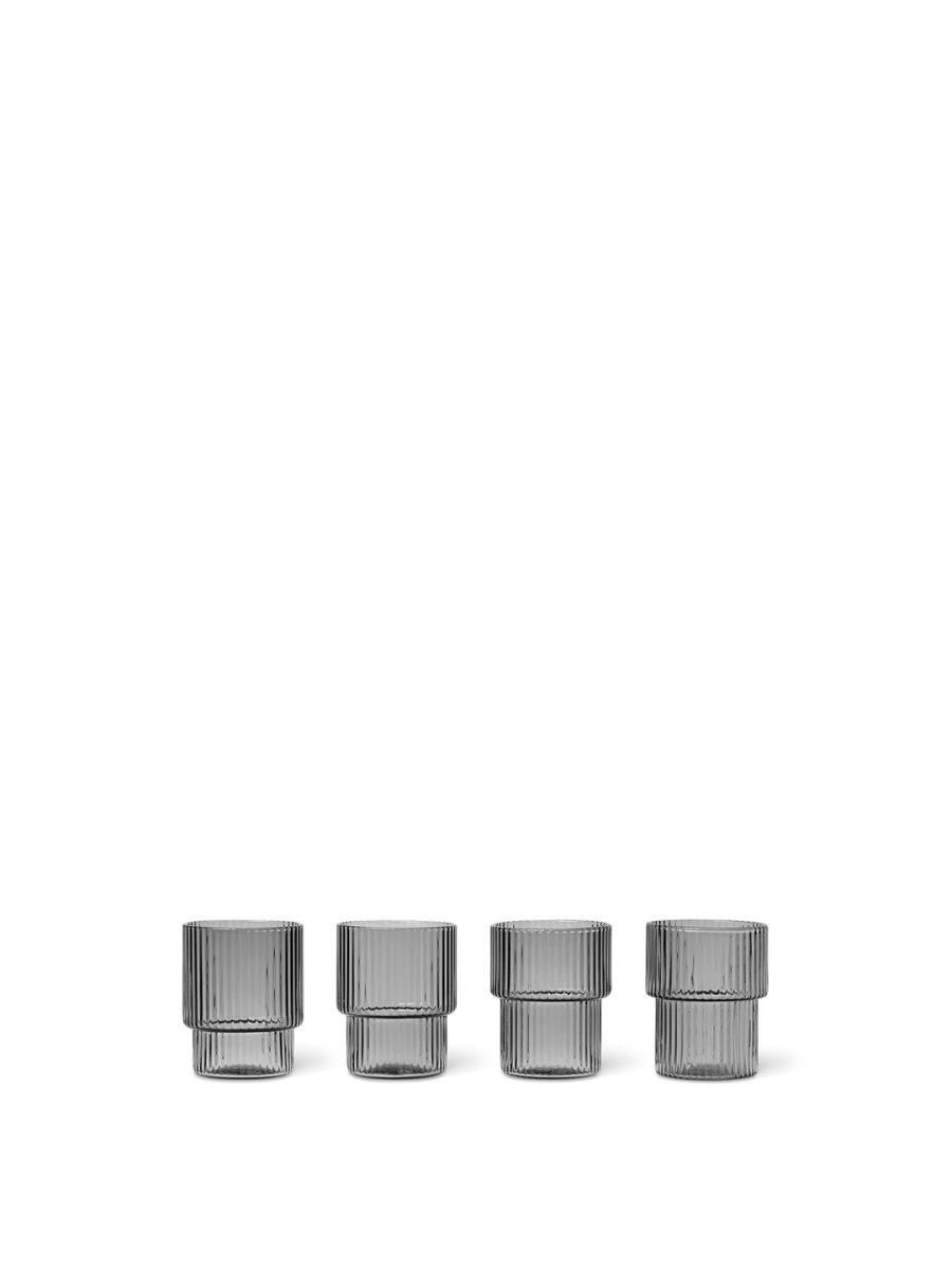 Ripple Small Glasses -  Smoked Grey