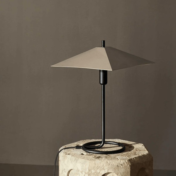 Filo Table Lamp - Square - Black/Mirror Polished