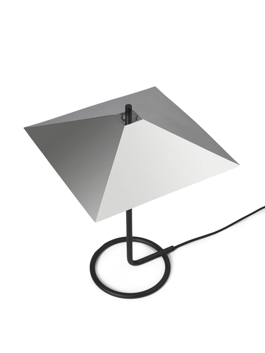 Filo Table Lamp - Square - Black/Mirror Polished
