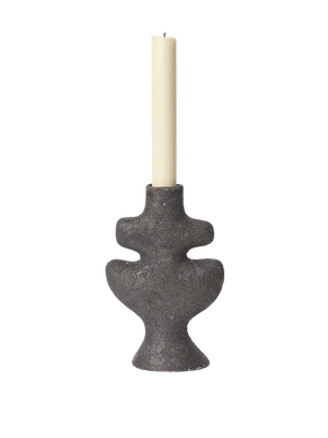 Yara Candle Holder - Small -  Rustic Iron